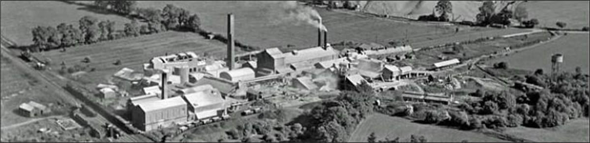 Nelsons Cement Works aerial photo